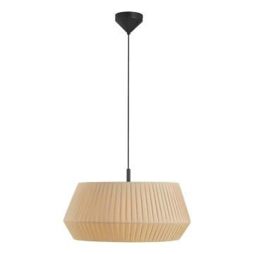 Nordlux - Lámpara colgante DICTE 1xE27/60W/230V diá 53 cm beige