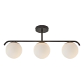 Nordlux - Lámpara colgante GRANT 3xE14/25W/230V negro