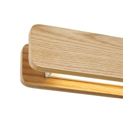 Nordlux - Lámpara colgante LED regulable con cable ILGAS LED/47W/230V 3000K beige/blanco/fresno 115 cm