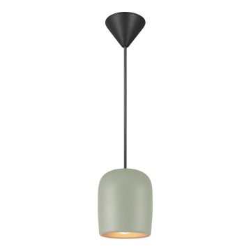 Nordlux - Lámpara colgante NOTTI 1xE27/25W/230V Verde