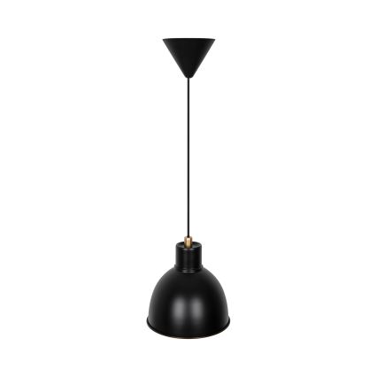 Nordlux - Lámpara colgante POP con cable 1xE27/40W/230V negra