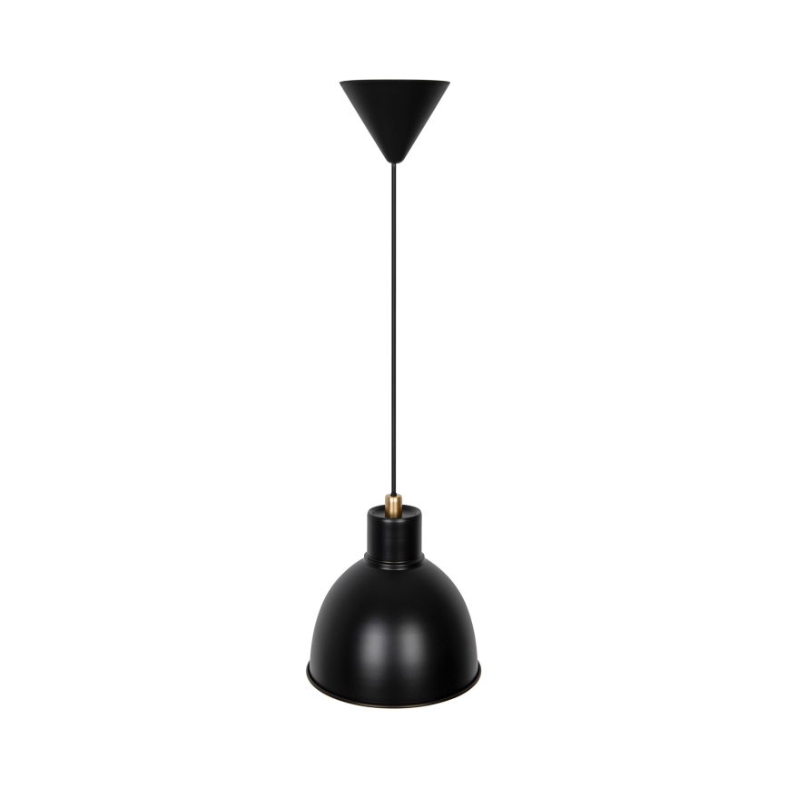 Nordlux - Lámpara colgante POP con cable 1xE27/40W/230V negra
