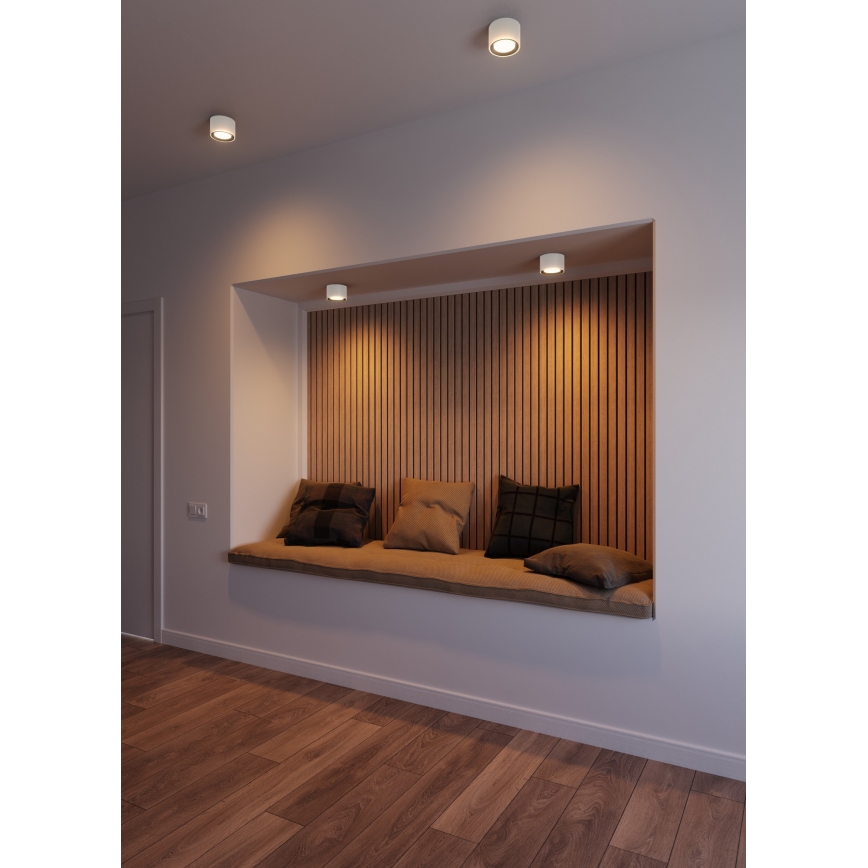 Nordlux - Foco LED regulable para baño LANDON SMART LED/8W/230V 2700-6500K IP44 blanco