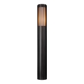 Nordlux - Lámpara de exterior ALUDRA 1xE27/15W/230V IP44 negro 95,4 cm