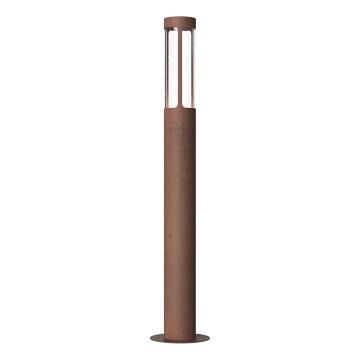 Nordlux - Lámpara de exterior HELIX 1xGU10/8W/230V IP44 en acabado óxido 80 cm