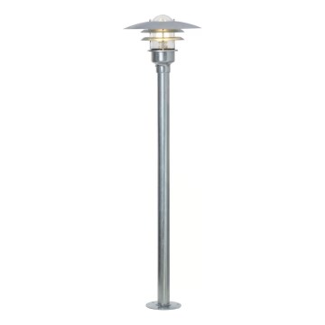 Nordlux - Lámpara de exterior LONSTRUP 1xE27/60W/230V IP44 cromo mate 116 cm