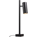 Nordlux - Lámpara de mesa ALANIS 1xGU10/15W/230V negro