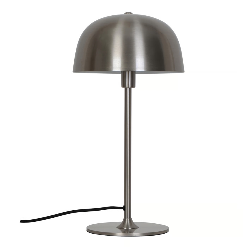 Nordlux - Lámpara de mesa CERA 1xE14/40W/230V cromo mate
