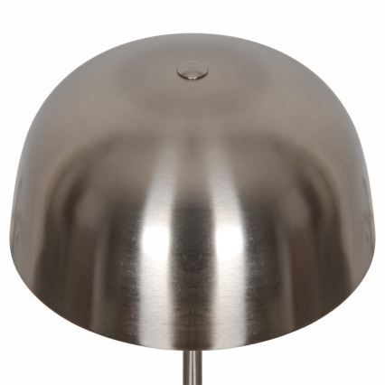 Nordlux - Lámpara de mesa CERA 1xE14/40W/230V cromo mate