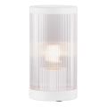 Nordlux - Lámpara de mesa de exterior COUPAR 1xE27/25W/230V IP54 blanco