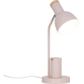 Nordlux - Lámpara de mesa DEVONE 1xE27/15W/230V rosa