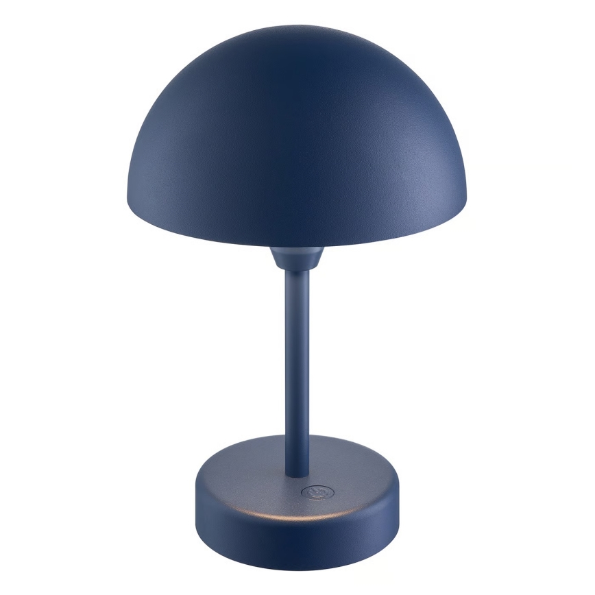 Nordlux - Lámpara de mesa exterior táctil, recargable y regulable ELLEN LED/2,8W/3,7V 2200 mAh IP44 azul