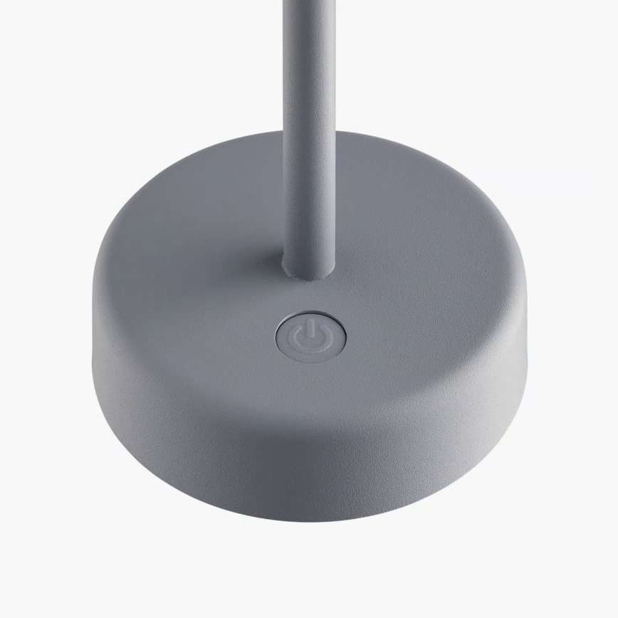 Nordlux - Lámpara de sobremesa LED recargable y regulable para exterior ELLEN LED/2,8W/3,7V 2200 mAh IP44 gris