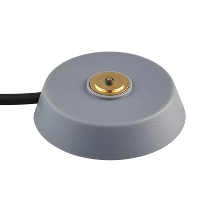 Nordlux - Lámpara de sobremesa LED recargable y regulable para exterior ELLEN LED/2,8W/3,7V 2200 mAh IP44 gris