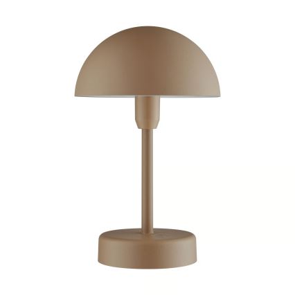 Nordlux - Lámpara de mesa LED recargable y regulable para exterior ELLEN ELLEN LED/2,8W/3,7V 2200 mAh IP44 marrón