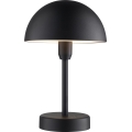 Nordlux - Lámpara de mesa LED recargable y regulable para exterior ELLEN LED/2,8W/3,7V 2200 mAh IP44 negra