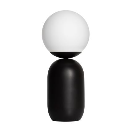 Nordlux - Lámpara de mesa NOTTI 1xE14/25W/230V negro