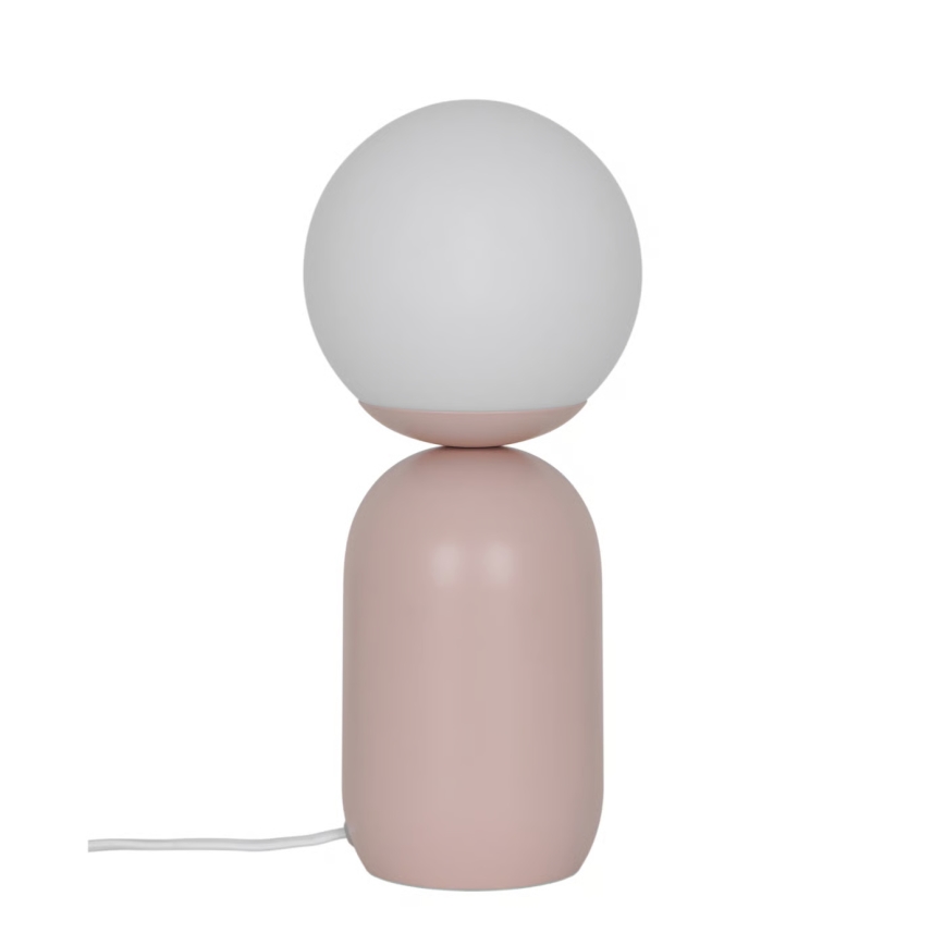 Nordlux - Lámpara de mesa NOTTI 1xE14/25W/230V rosa