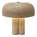Nordlux - Lámpara de mesa SANDRO 1xE27/15W/230V marrón