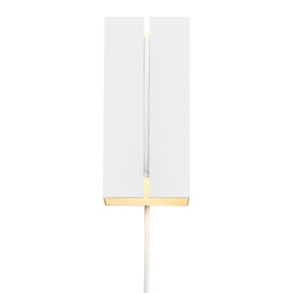 Nordlux - Lámpara de pared LED regulable CURTIZ 2xLED/4,5W/230V blanca