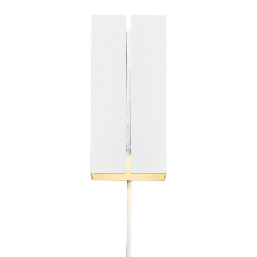 Nordlux - Lámpara de pared LED regulable CURTIZ 2xLED/4,5W/230V blanca