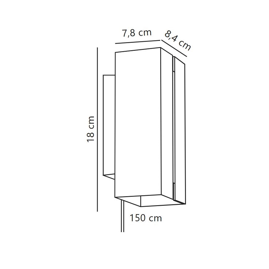 Nordlux - Lámpara de pared LED regulable CURTIZ 2xLED/4,5W/230V blanca