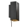 Nordlux - Lámpara de pared LED regulable CURTIZ 2xLED/4,5W/230V negra