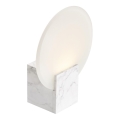 Nordlux - Lámpara de pared LED regulable para baño HESTER LED/9,5W/230V IP44 blanca