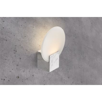 Nordlux - Lámpara de pared LED regulable para baño HESTER LED/9,5W/230V IP44 blanca