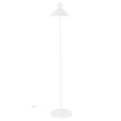 Nordlux - Lámpara de pie DIAL 1xE27/10W/230V blanca 150 cm