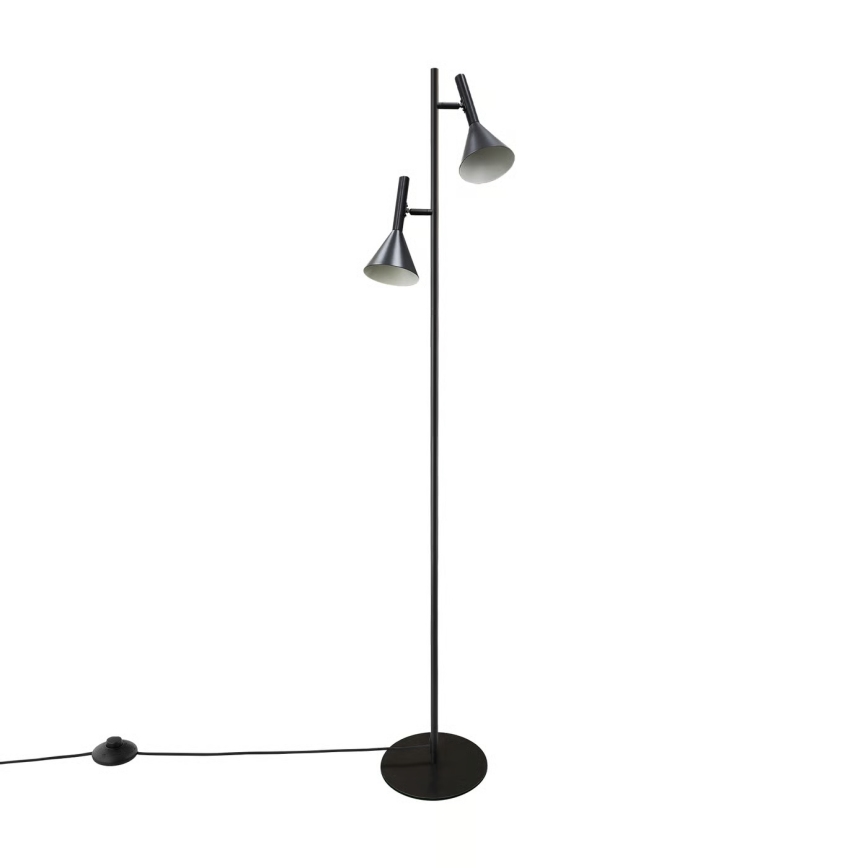Nordlux - Lámpara de pie KELVIS 2xGU10/12W/230V negra