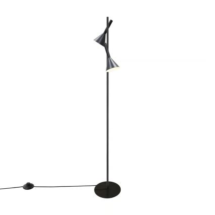 Nordlux - Lámpara de pie KELVIS 2xGU10/12W/230V negra