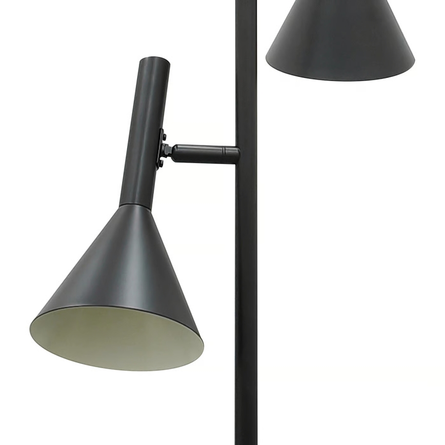 Nordlux - Lámpara de pie KELVIS 2xGU10/12W/230V negra
