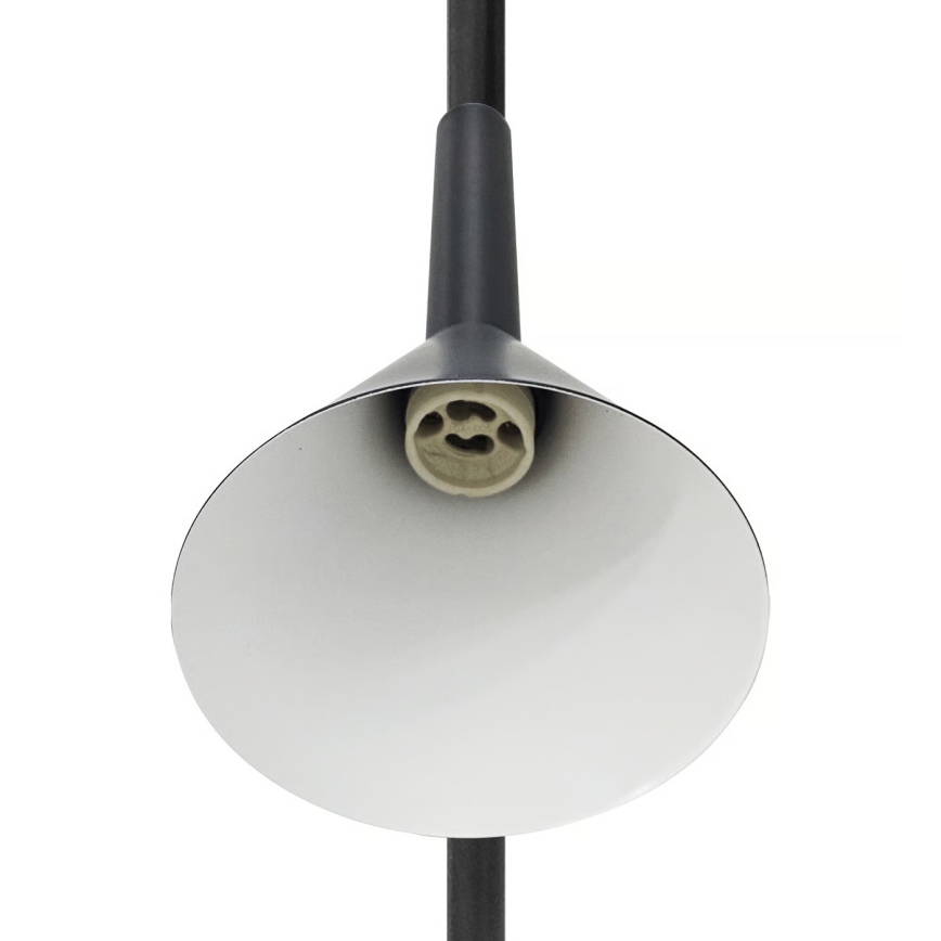 Nordlux - Lámpara de pie KELVIS 2xGU10/12W/230V negra