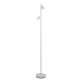 Nordlux - Lámpara de pie LED regulable táctil OMARI 2xLED/3,2W/230V blanco