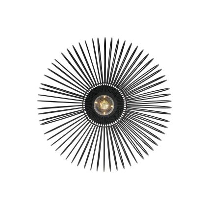 Nordlux - Lámpara de techo BERONI 1xE27/60W/230V Ø 40,3 cm negra