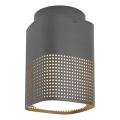 Nordlux - Lámpara de techo para exterior SIDARA 1xE27/15W/230V IP54 antracita
