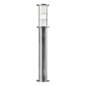 Nordlux - Lámpara exterior LINTON 1xE27/15W/230V IP54 plateada 80 cm