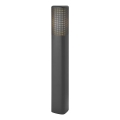 Nordlux - Lámpara exterior SIDARA 1xE27/15W/230V IP44 95 cm antracita