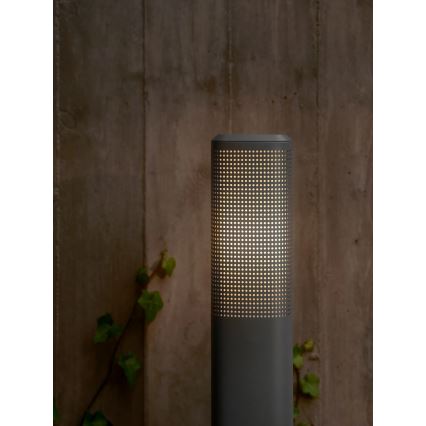 Nordlux - Lámpara exterior SIDARA 1xE27/15W/230V IP44 95 cm antracita
