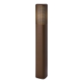 Nordlux - Lámpara exterior SIDARA 1xE27/15W/230V IP44 95 cm marrón