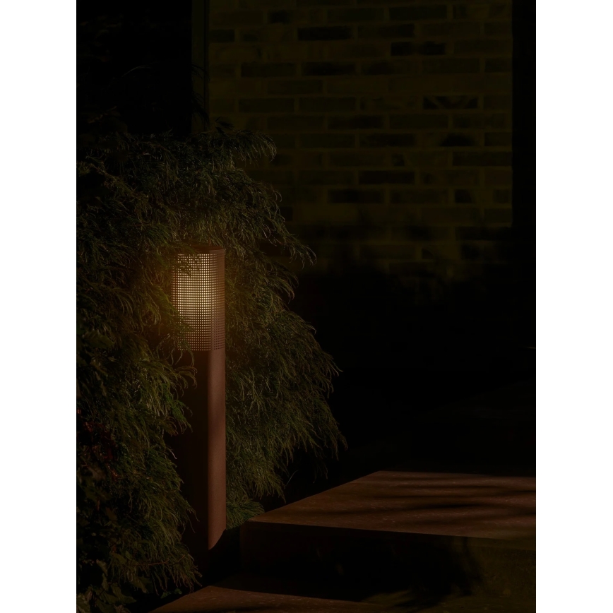 Nordlux - Lámpara exterior SIDARA 1xE27/15W/230V IP44 95 cm marrón