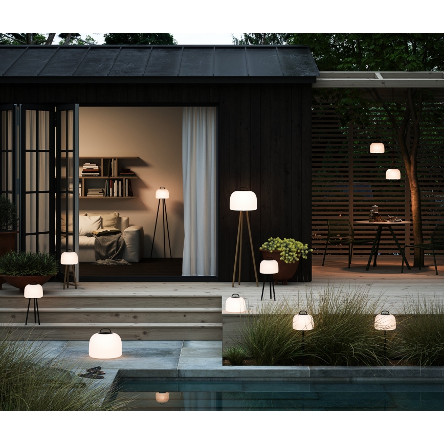 Nordlux - Lámpara LED portátil para exterior regulable KETTLE TO-GO LED/6,8W/3,7V IP65 5200 mAh