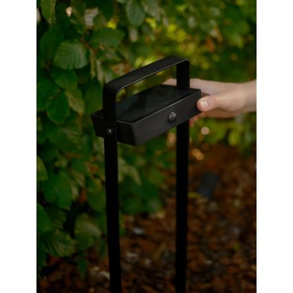 Nordlux - Lámpara solar LED SAULIO LED/4,45W/3,7V IP44 2000 mAh 60 cm