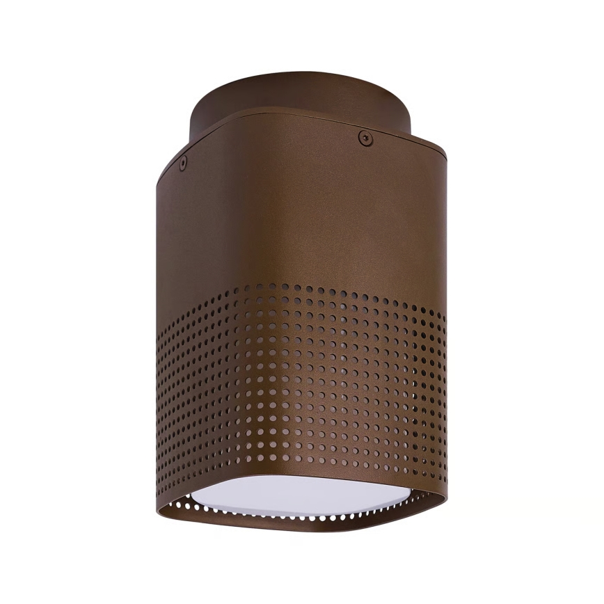 Nordlux - Luminaria de techo para exterior SIDARA 1xE27/15W/230V IP54 marrón