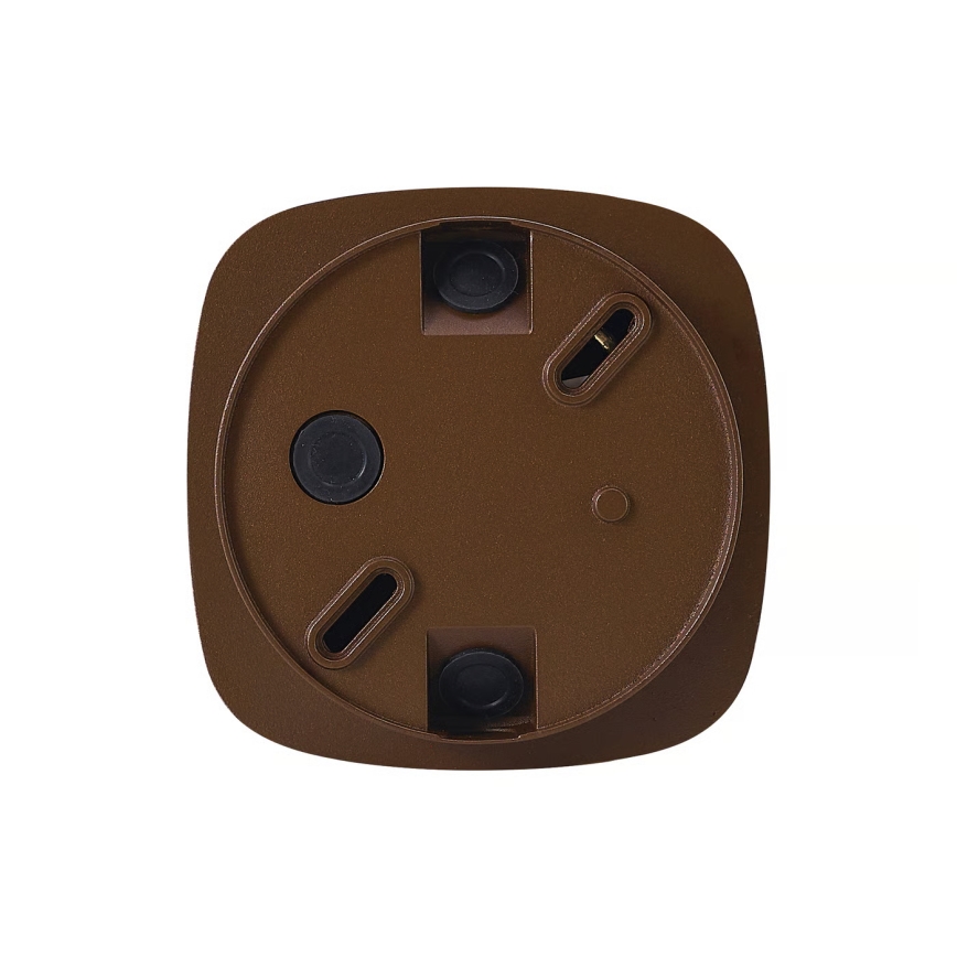 Nordlux - Luminaria de techo para exterior SIDARA 1xE27/15W/230V IP54 marrón