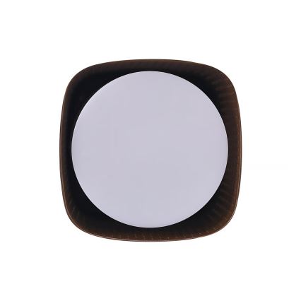 Nordlux - Luminaria de techo para exterior SIDARA 1xE27/15W/230V IP54 marrón