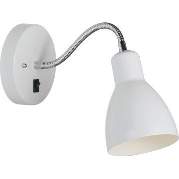 Nordlux - Nástěnné flexible Foco CYCLONE 1xE14/15W/230V blanco