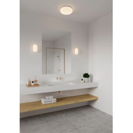 Nordlux - Plafón de baño FOAM 2xE27/55W/230V IP44 diá. 34 cm blanco