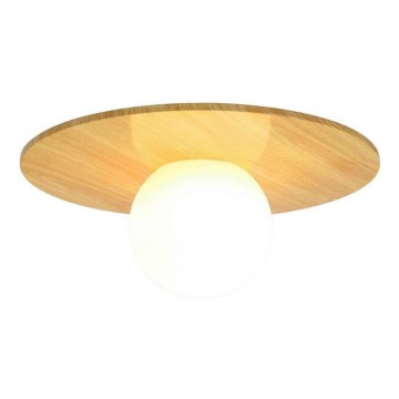 Nordlux - Plafón de baño SIONA 1xE27/60W/230V IP44 diá. 43 cm beige